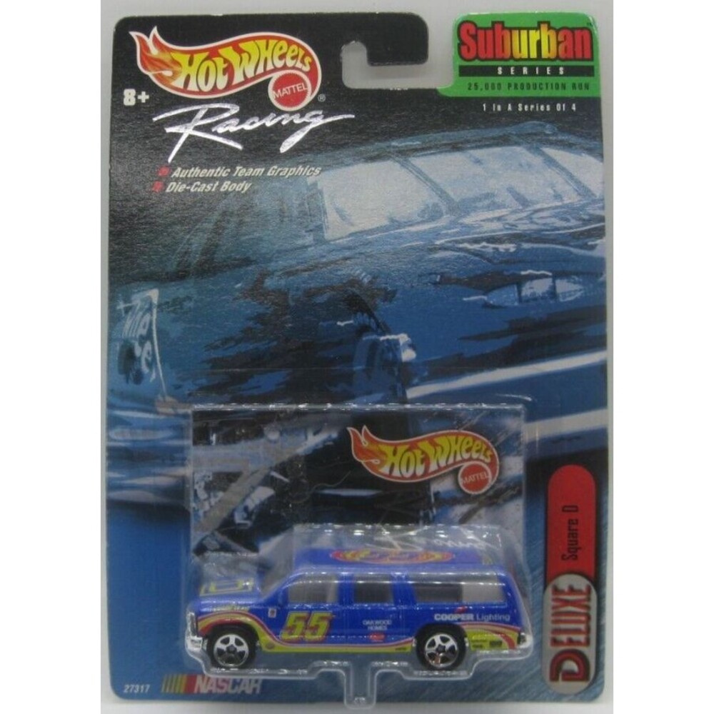 Hot Wheels Racing Suburban Series Square D #55